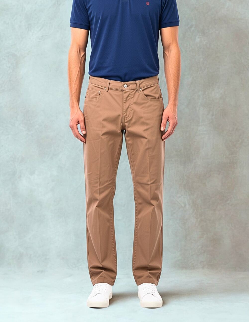 St. John's Bay Men's TempFlex Slim Fit Stretch Pants Brown 32x30 NWT